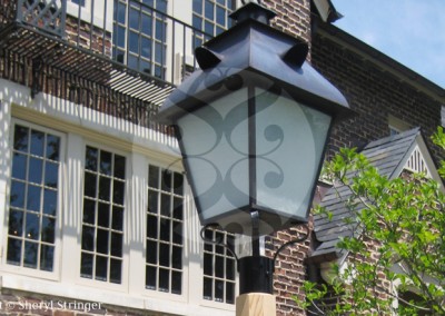 Birmingham Gas Lantern on Pole