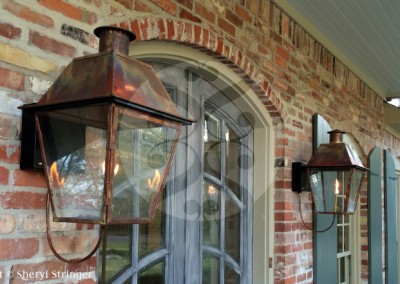 New Orleans Style Gas Lantern