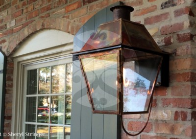 Outdoor Gas Light Fixture