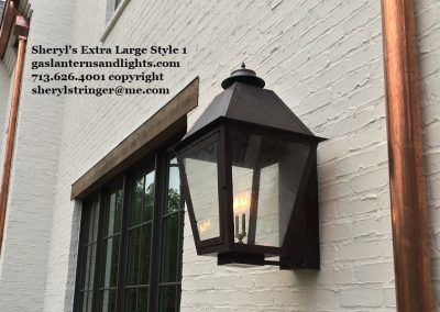 Extra Large Style 1 Gas Lantern